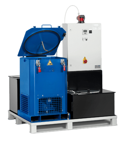 basket centrifuge processing paint wastewater